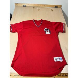 Vintage‎ St. Louis Cardinals LaCock Jersey Diamond Collection Made In USA 48